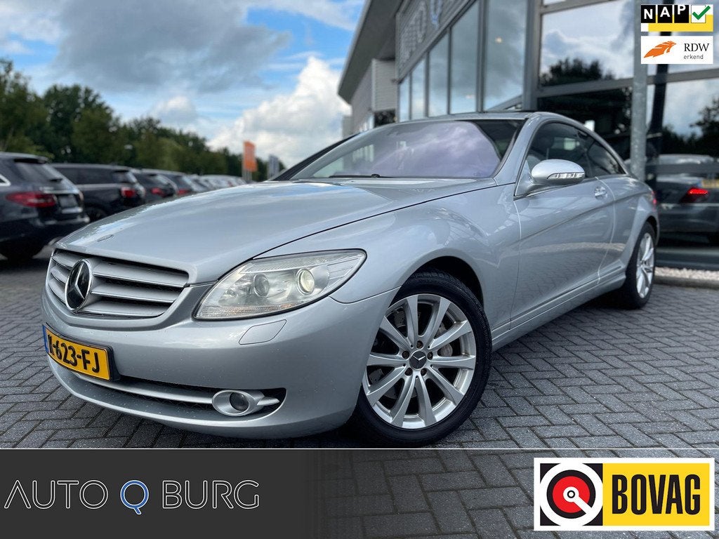 Mercedes-Benz CL-klasse 500 | Stoelverwarming | Koeling | Le, Auto's, Mercedes-Benz, Automaat, Achterwielaandrijving, Gebruikt