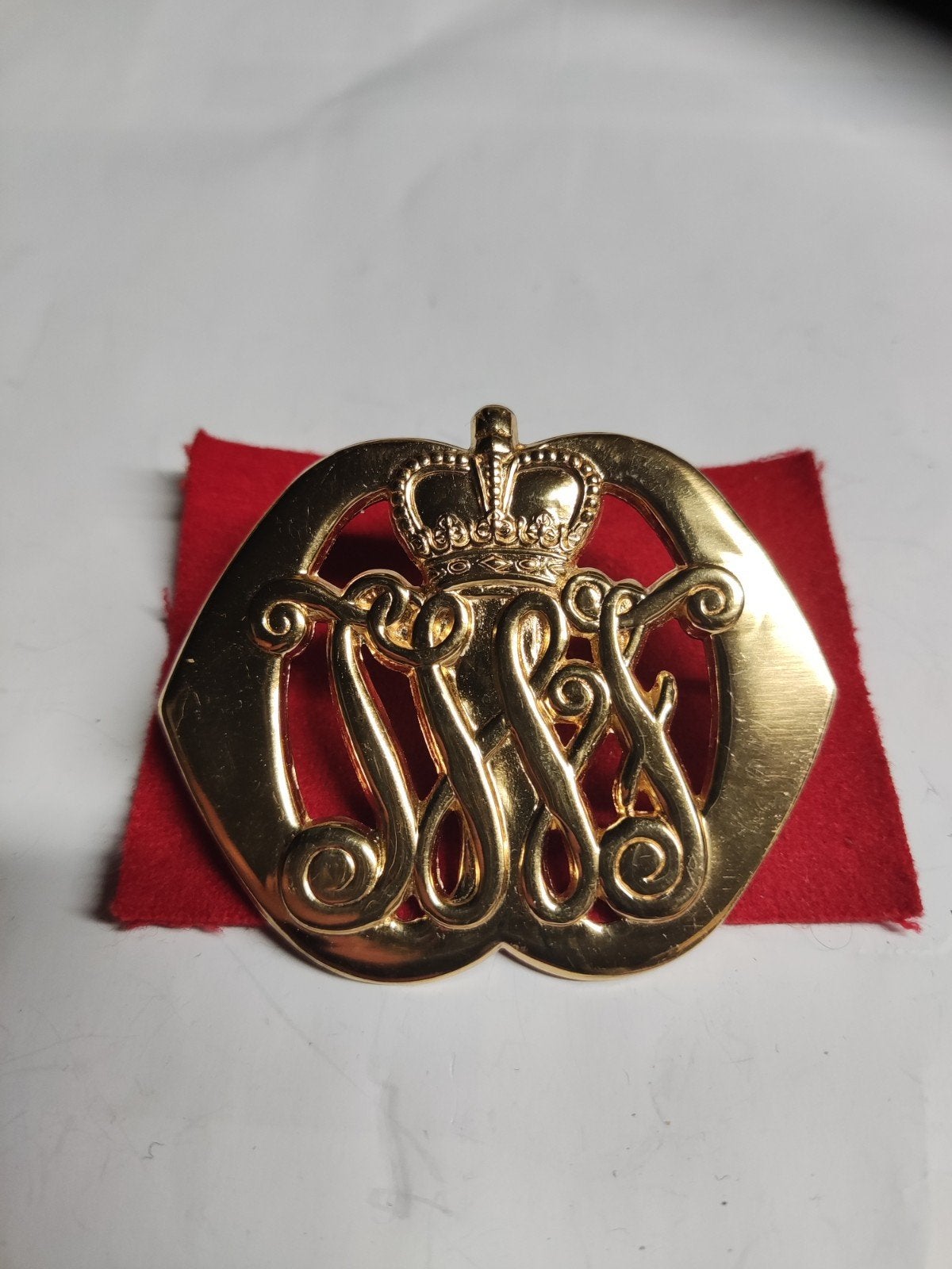 Johan Willem Friso, dertien ponsgaten, Ophalen of Verzenden, Landmacht, Nederland, Embleem of Badge