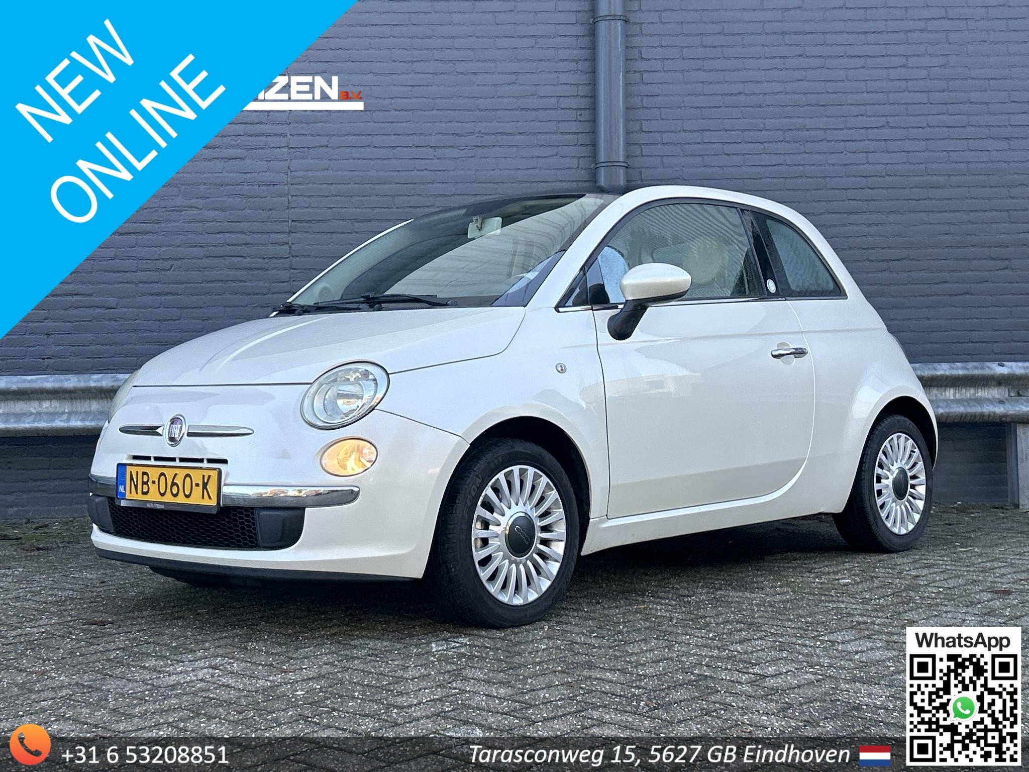 Fiat 500 1.4-16V Pop | Pano | Climate | APK 04-2027 |, Auto's, Voorwielaandrijving, Euro 5, Gebruikt, 31 €/maand