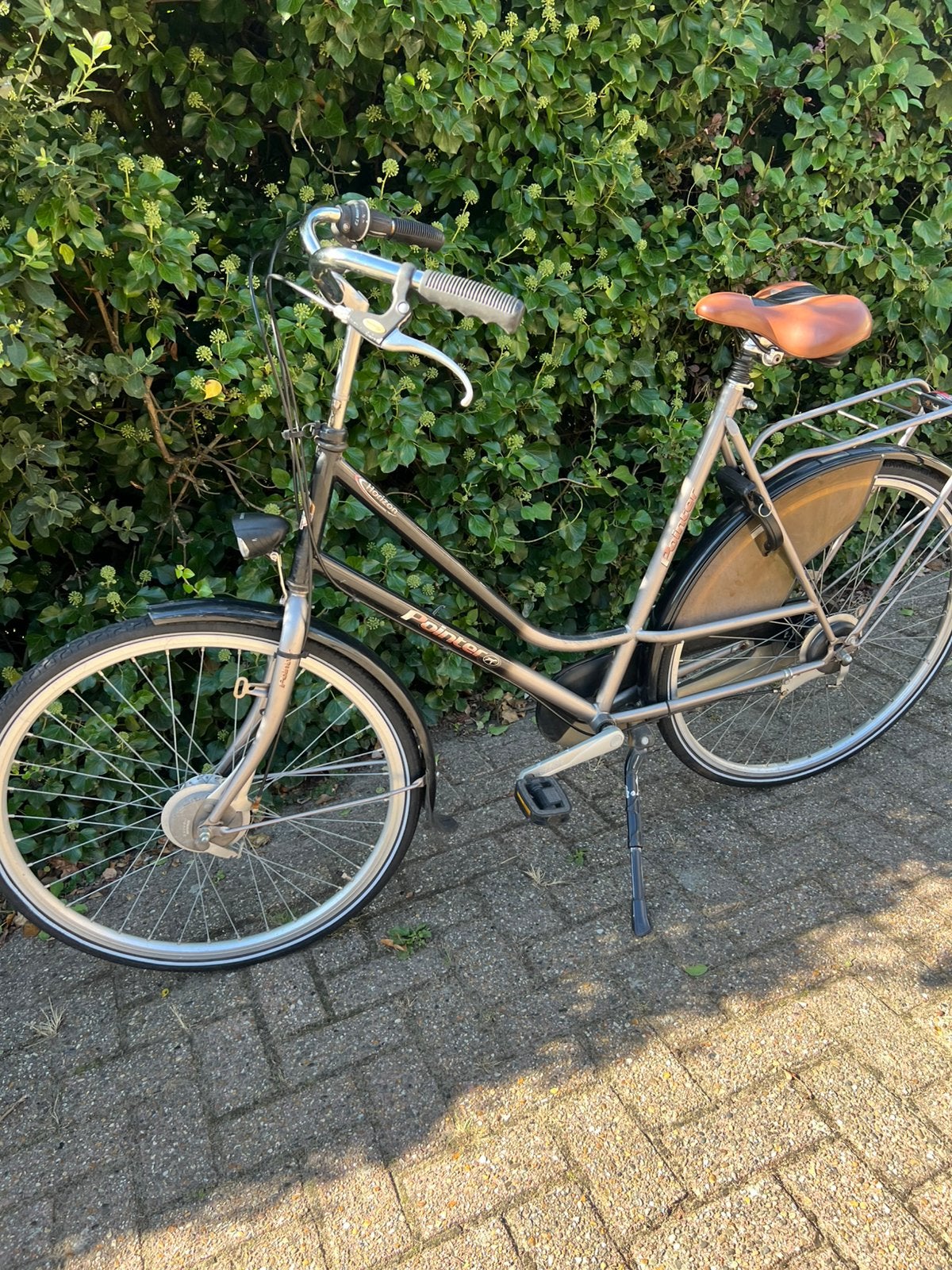 Stationsfiets, Gebruikt, Versnellingen, 56 cm of meer, Schijfrem