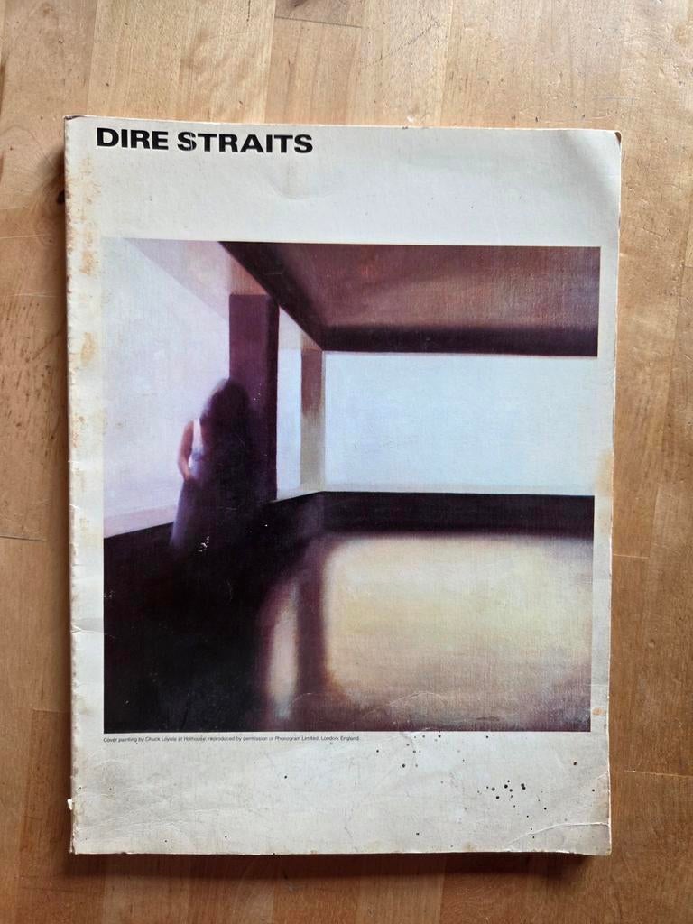 Vintage Dire Straits Songbook Piano Keyboard Zang Gitaar, Boeken, Ophalen of Verzenden, Gelezen, Artiest, Dire Straits