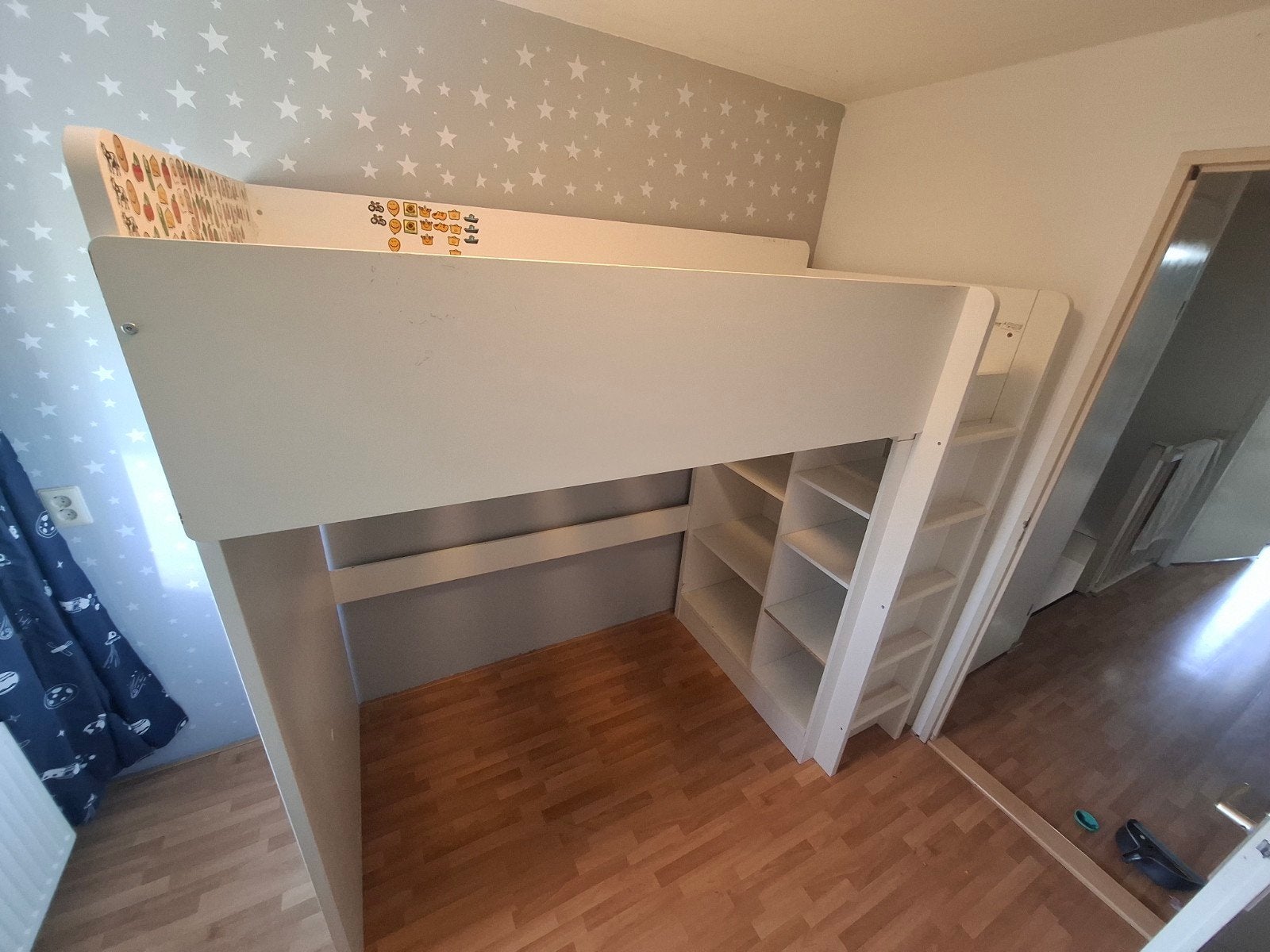 Smastad ikea, Kinderen en Baby's, Kinderkamer | Stapelbedden en Hoogslapers, Ophalen, Zo goed als nieuw, Hoogslaper