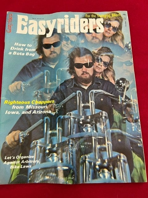 Easy Rider magazine oktober 1971, Ophalen of Verzenden, Gelezen, David mann, Merk of Model