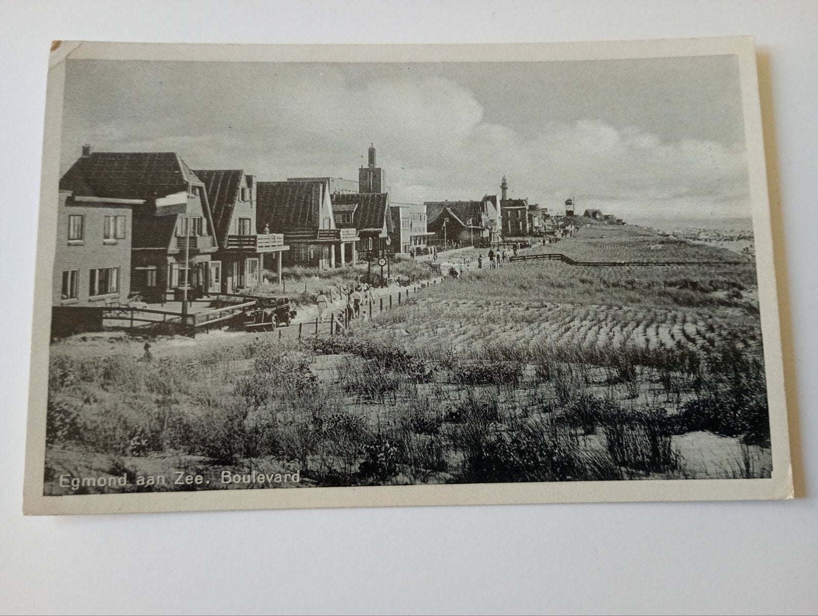 Egmond aan Zee Boulevard 1941, Ophalen of Verzenden, 1940 tot 1960, Gelopen, Noord-Holland