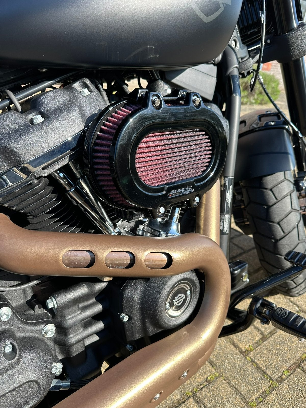 Harley-Davidson Fat Bob 114 (2019) – BTW motor, Motoren, 2 cilinders, Occasion, Particulier, Meer dan 35 kW