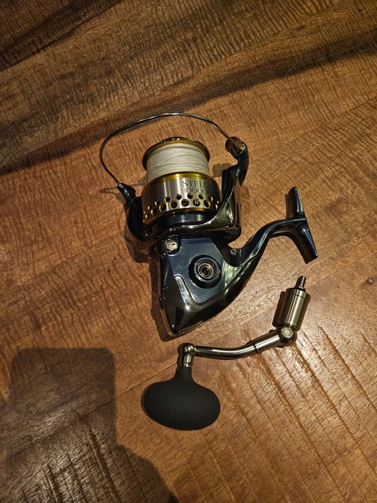 Shimano Stella 10.000FA Molen, Ophalen of Verzenden, Zo goed als nieuw, Molen
