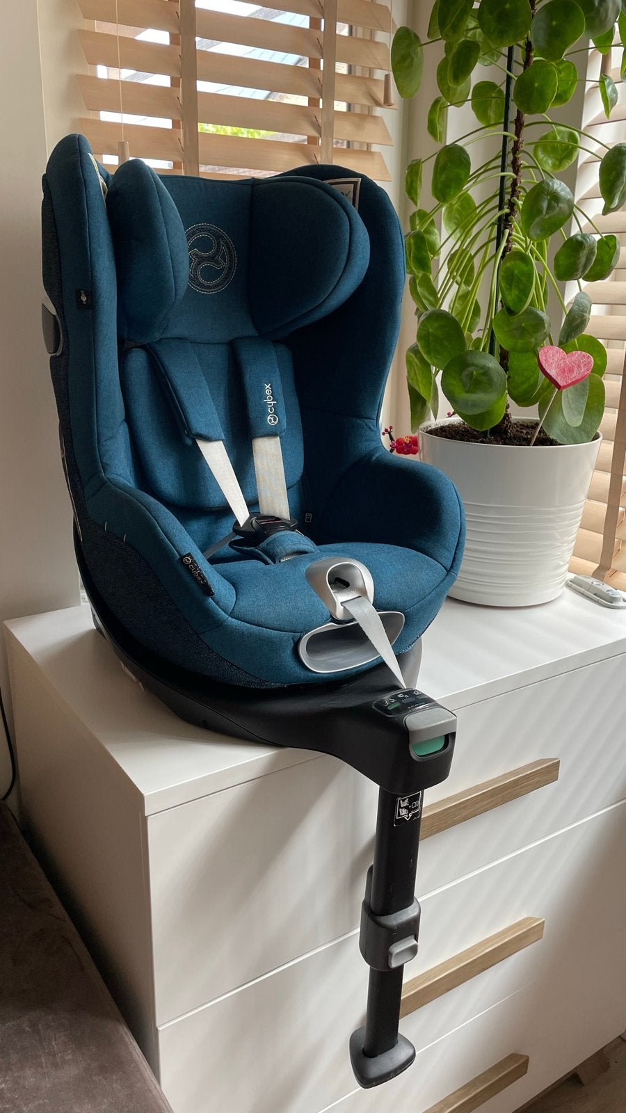 Cybex Platinum Sirona Z+ autostoel met 360 draaibare Z base, Kinderen en Baby's, Overige merken, 0 t/m 18 kg, Verstelbare rugleuning