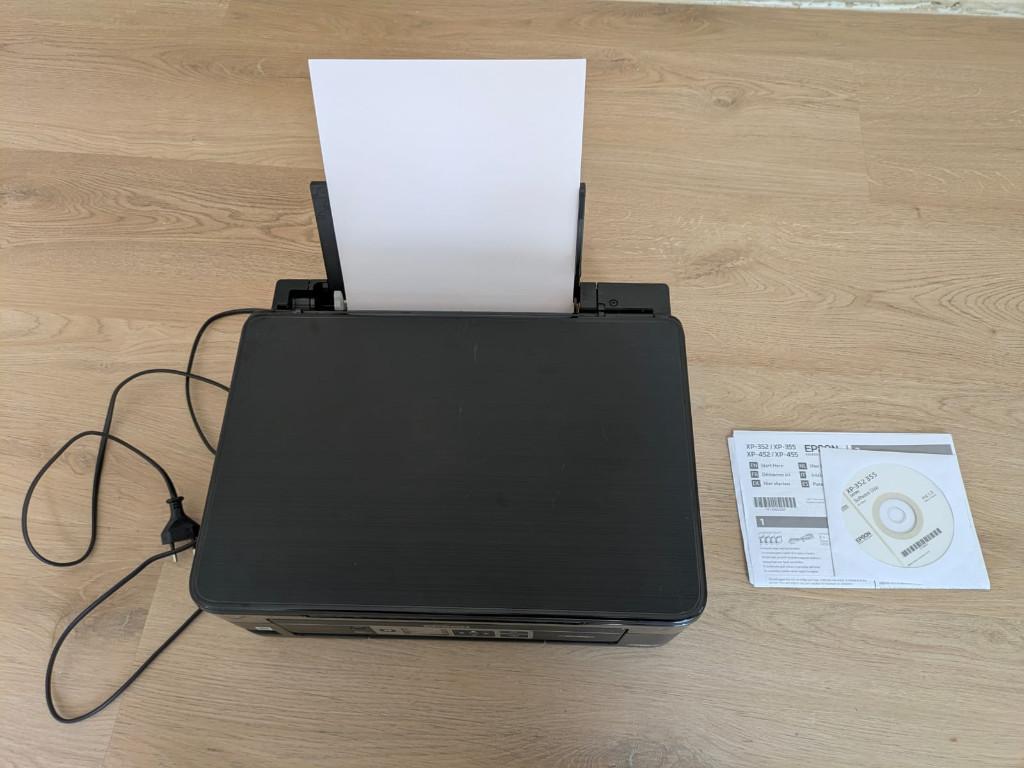 Epson printer XP-352, Ophalen, Gebruikt, Inkjetprinter, All-in-one