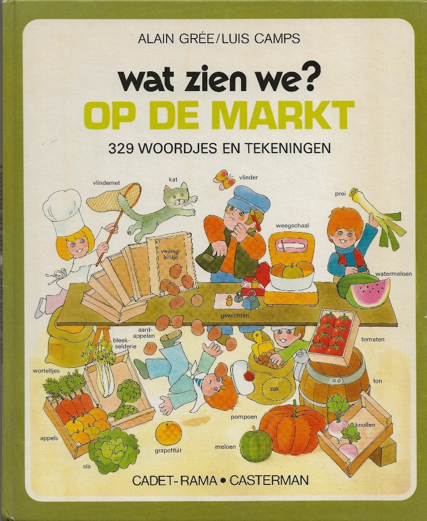 Wat zien we op de markt – Alain Grée, Ophalen of Verzenden, Gelezen, Fictie algemeen