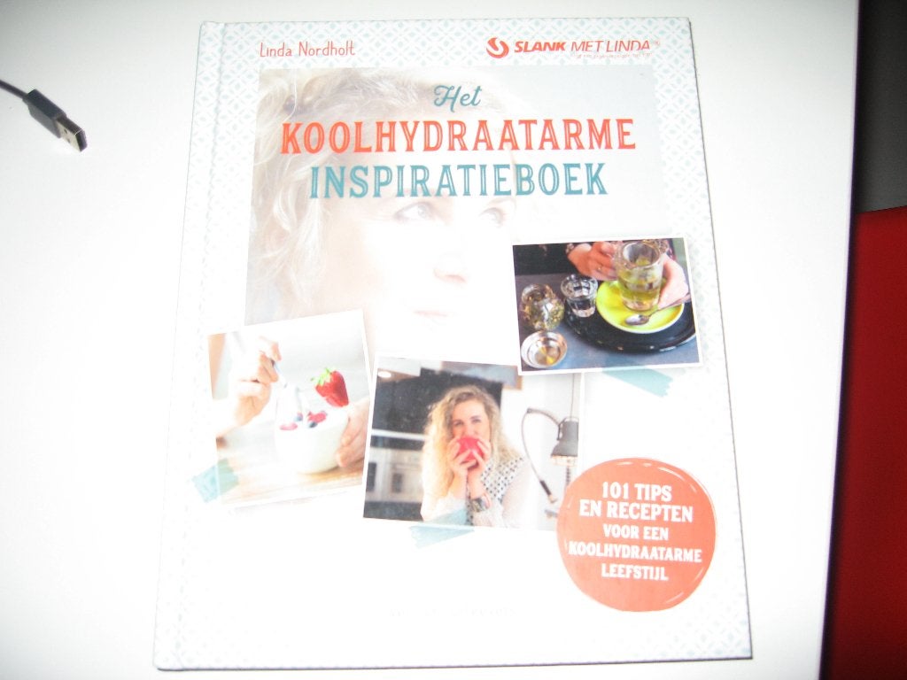 Koolhydraatarme inspiratie boek - Linda Nordholt, Boeken, Ophalen of Verzenden, Zo goed als nieuw, Overige gebieden