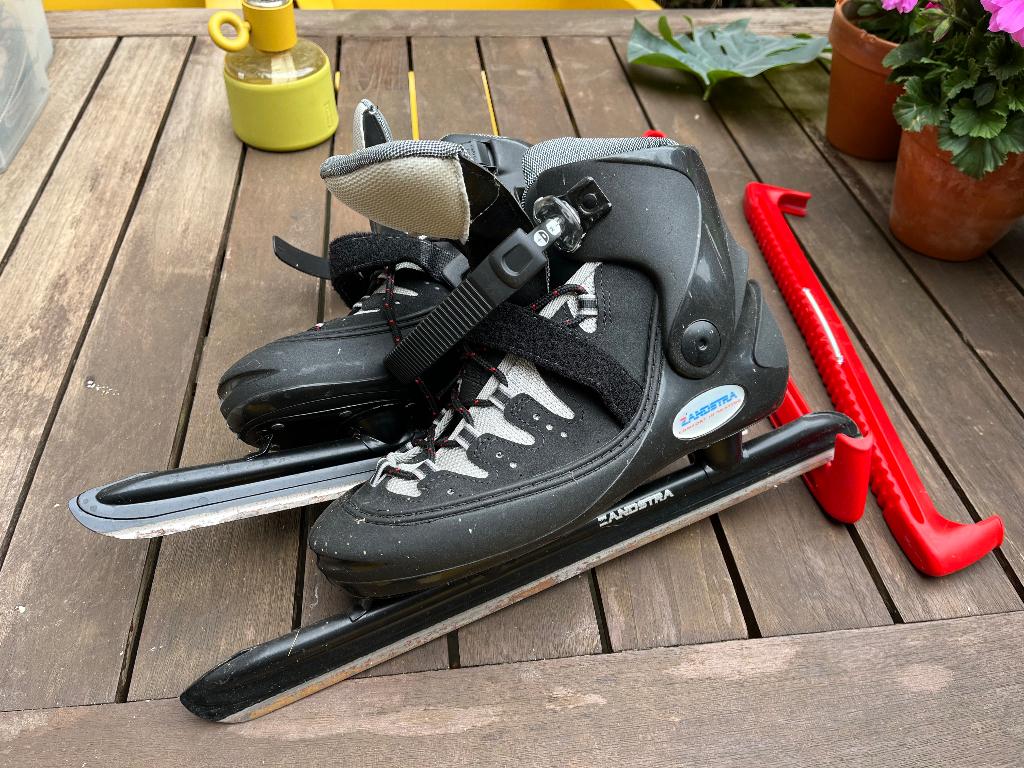 Lage Noren Zandstra, Sport en Fitness, Schaatsen, Ophalen, Zandstra, Zo goed als nieuw, Noren