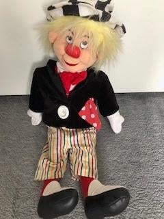 Leuke knuffel-clown, Ophalen of Verzenden, Gebruikt, Overige typen