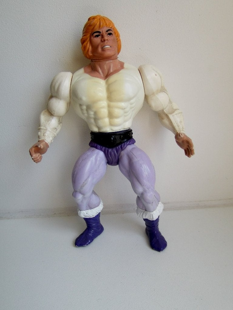 Vintage Mattel Masters of the Universe Prins Adam figuur, Verzenden, Zo goed als nieuw