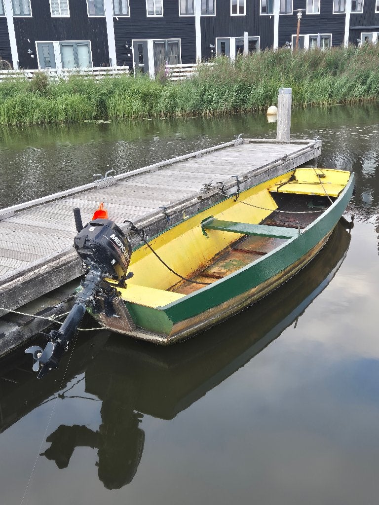 Friese stalen roeischouw, Ophalen, Schouw, Gebruikt, Staal