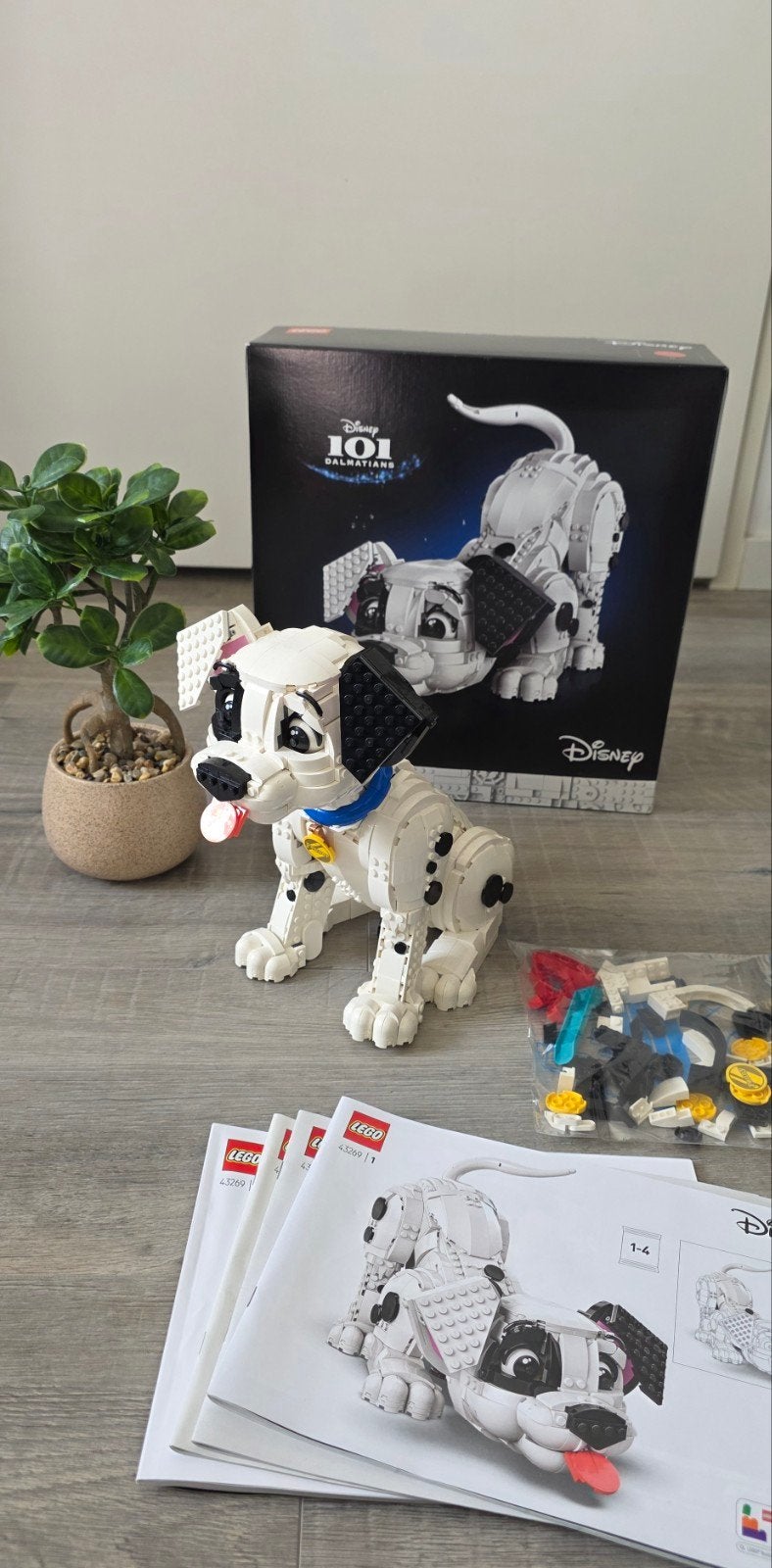 Lego Disney 101 Dalmatiërs 43269, Kinderen en Baby's, Inclusief instructies, Lego, Ophalen of Verzenden, Zo goed als nieuw