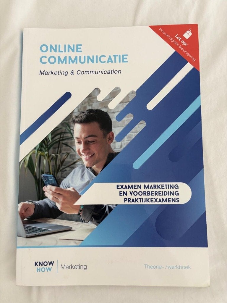 Online Communicatie |  Marketing MBO, Boeken, Ophalen of Verzenden, Zo goed als nieuw, Overige niveaus, Overige vakken