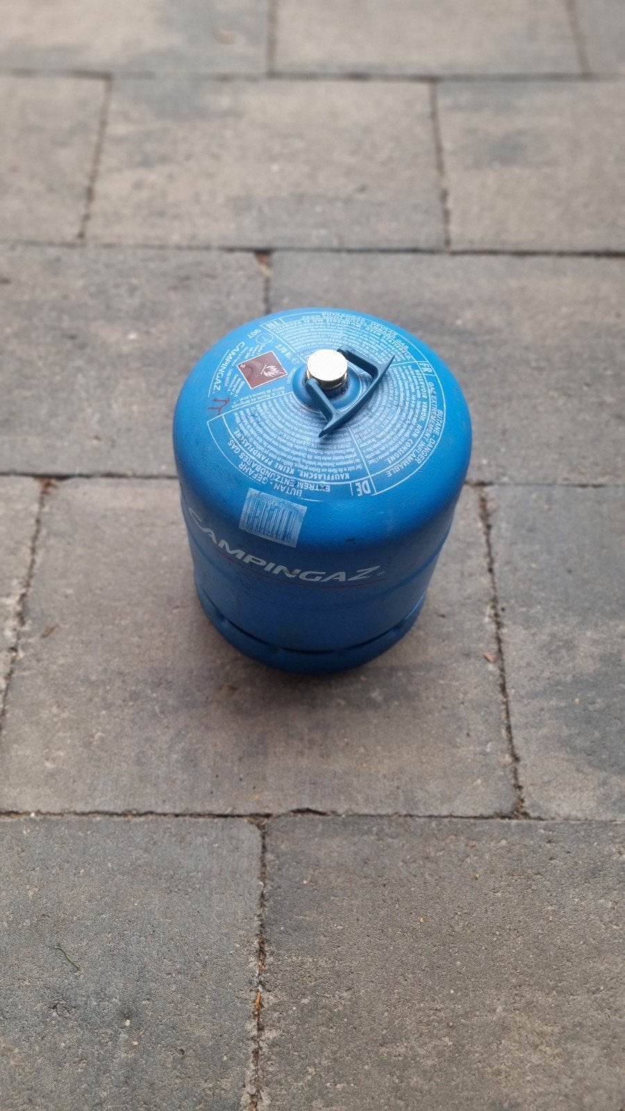 campingaz gasfles 907 leeg., Ophalen, Gebruikt