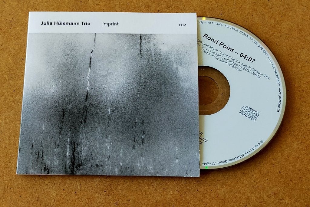 Julia Hulsmann Trio - Round Point CD Promo ECM 1trk, Cd's en Dvd's, Cd Singles, Ophalen of Verzenden, Zo goed als nieuw, Jazz en Blues