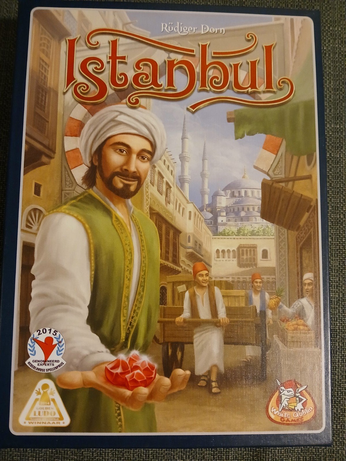 Istanbul Bordspel - Strategisch spel - nieuw!, Vijf spelers of meer, Ophalen of Verzenden, Zo goed als nieuw, White Goblin Games