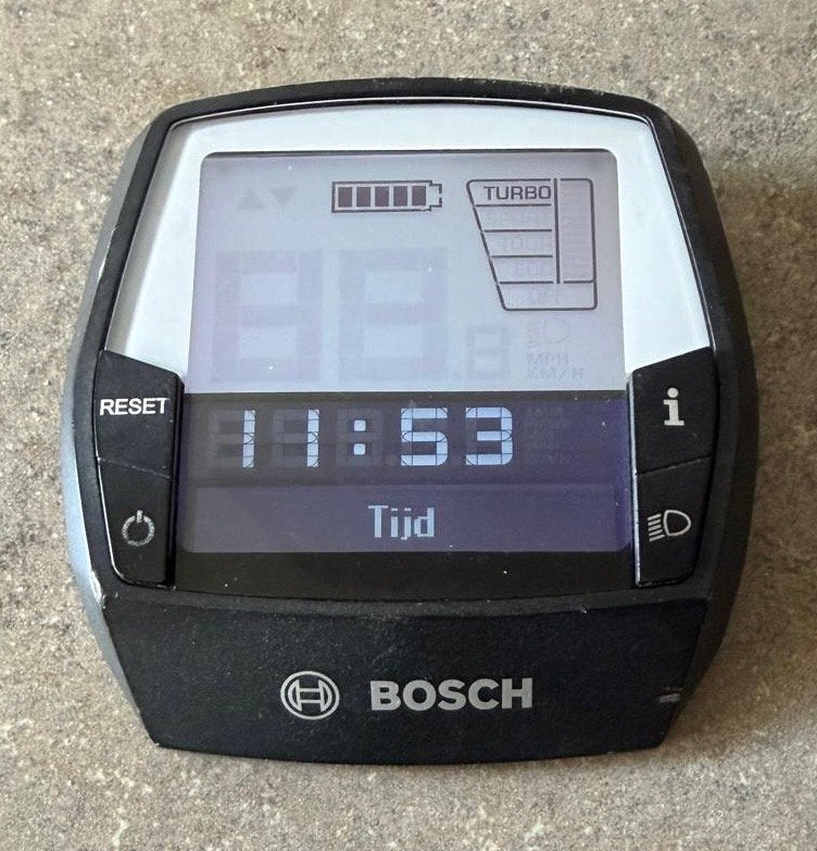 Bosch Intuvia fietscomputer - Display voor e-bike, Ophalen of Verzenden, Snelheidssensor, Zo goed als nieuw