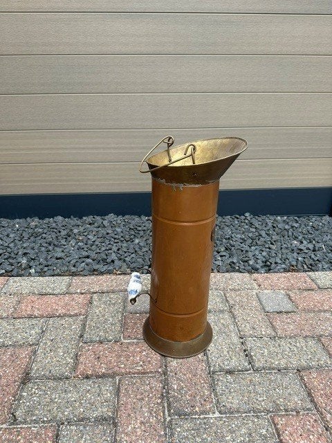 koperen kolenkit, Antiek en Kunst, Ophalen, Koper