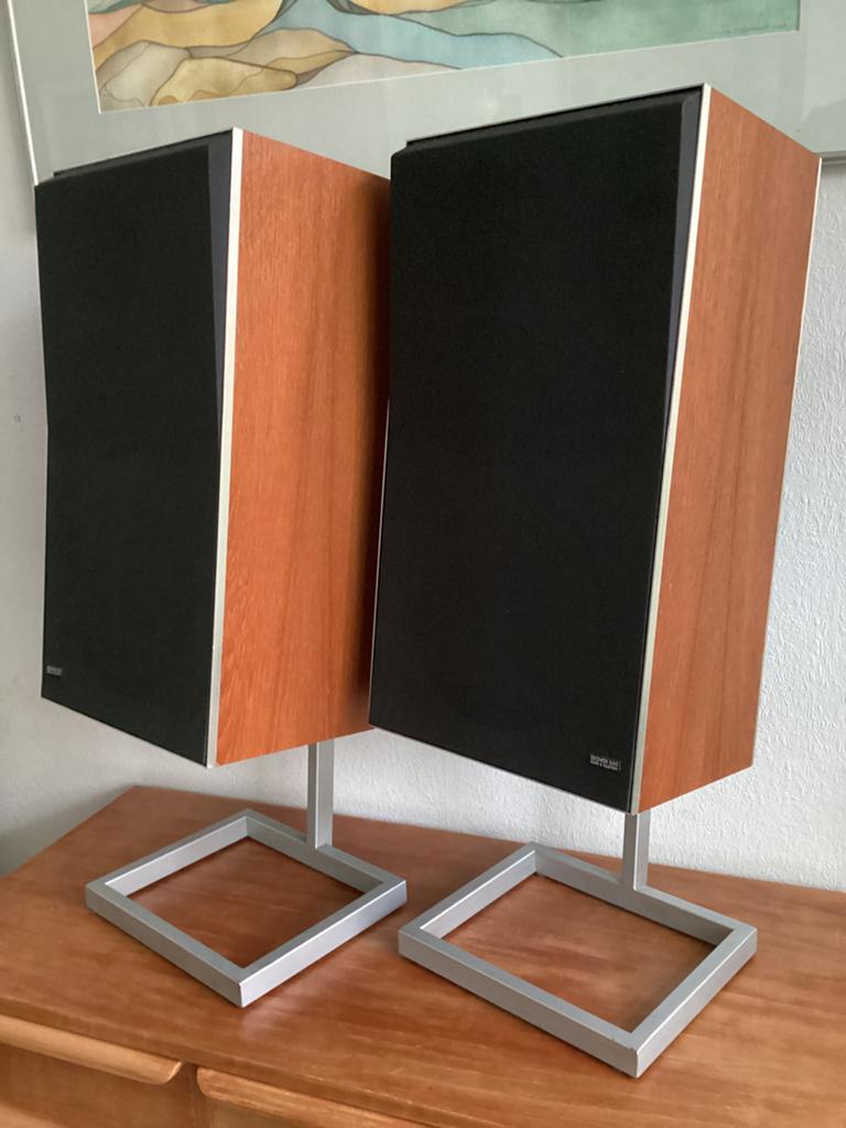 B&O Beovox S45-2 incl. stands, Audio, Tv en Foto, Luidsprekers, Ophalen, Zo goed als nieuw, Front, Rear of Stereo speakers, Overige merken