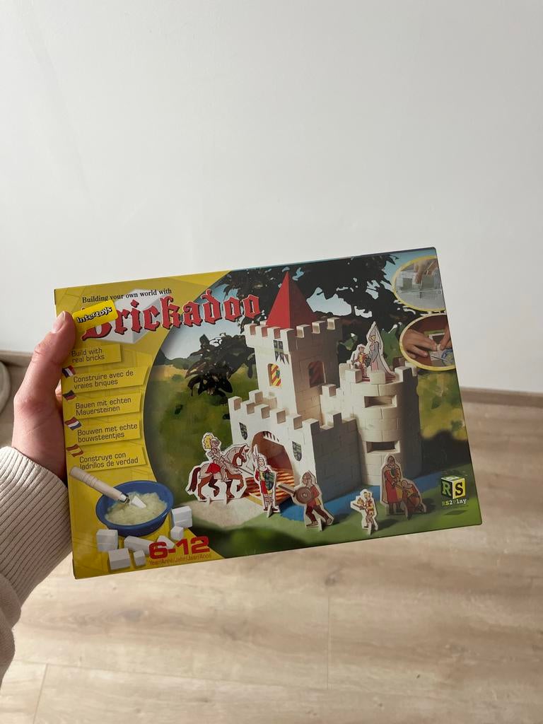 Brickadoo Kasteel Bouwset - Bouw je eigen kasteel, Ophalen of Verzenden, Zo goed als nieuw