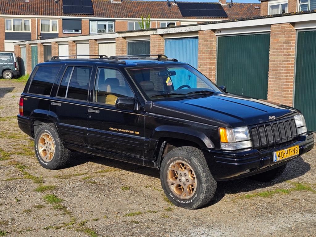 Jeep 1996 Zwart, Automaat, Stoelverwarming, 1820 kg, Zwart