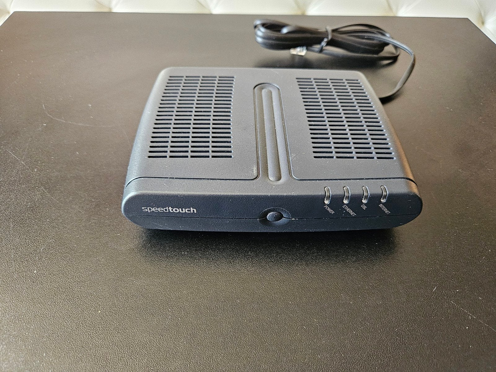 Thomson SpeedTouch 546 v6 modem router, Ophalen of Verzenden, Gebruikt, Router met modem, Thomson Speedtouch