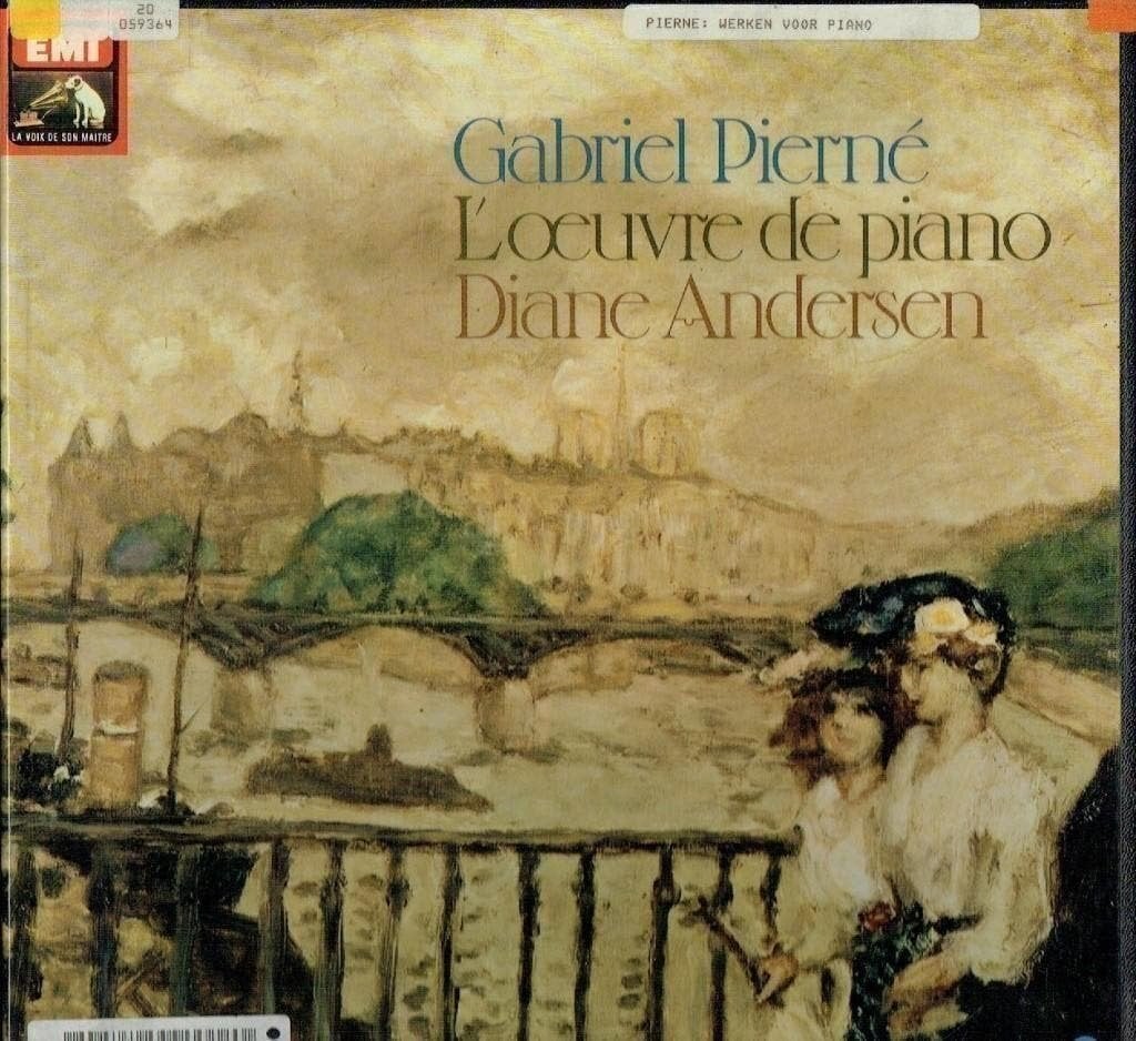 Gabriel Pierne - Diane Andersen – L'Œuvre De Piano 5LP, Kamermuziek, Verzenden, Zo goed als nieuw, 12 inch