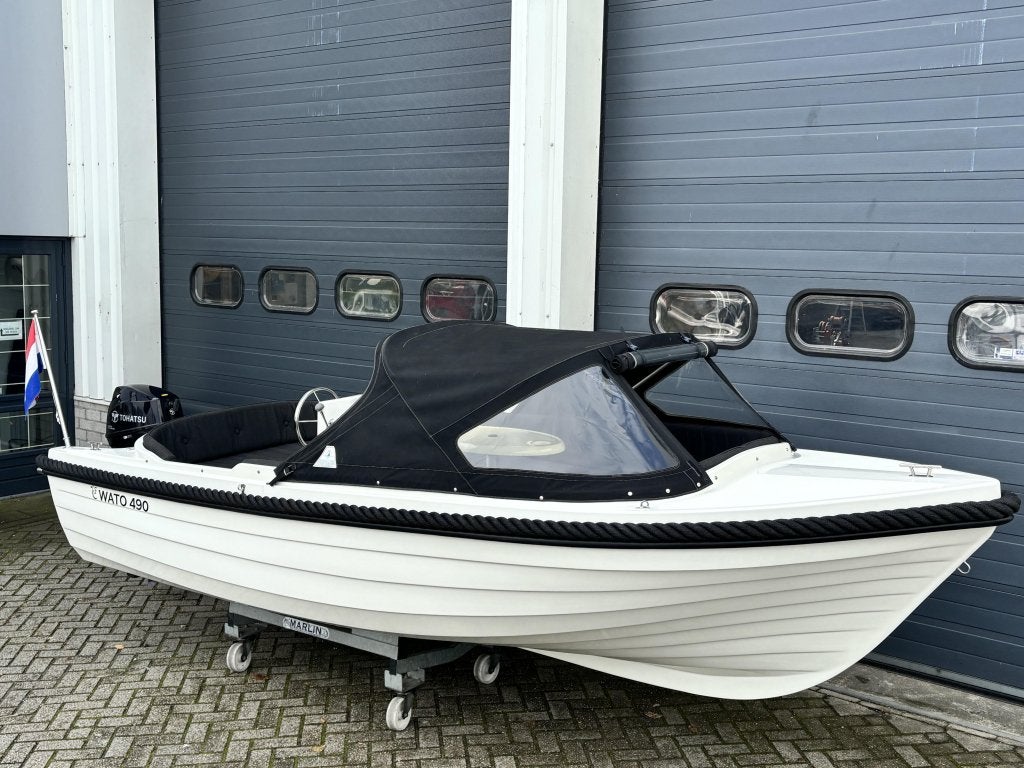 WATO 490 met Tohatsu 15 pk fuel injection, Overige merken, 2 m, Overige typen, Gebruikt