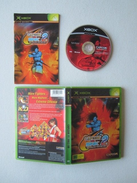 Capcom vs SNK 2 Xbox, Spelcomputers en Games, Games | Xbox Original, Vechten, Ophalen of Verzenden, Vanaf 12 jaar, 2 spelers