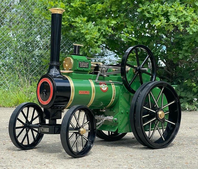 Live Steam 1.5 Inch Allchin Traction Engine, Nieuw, Maxitrak, Ophalen, Overige merken