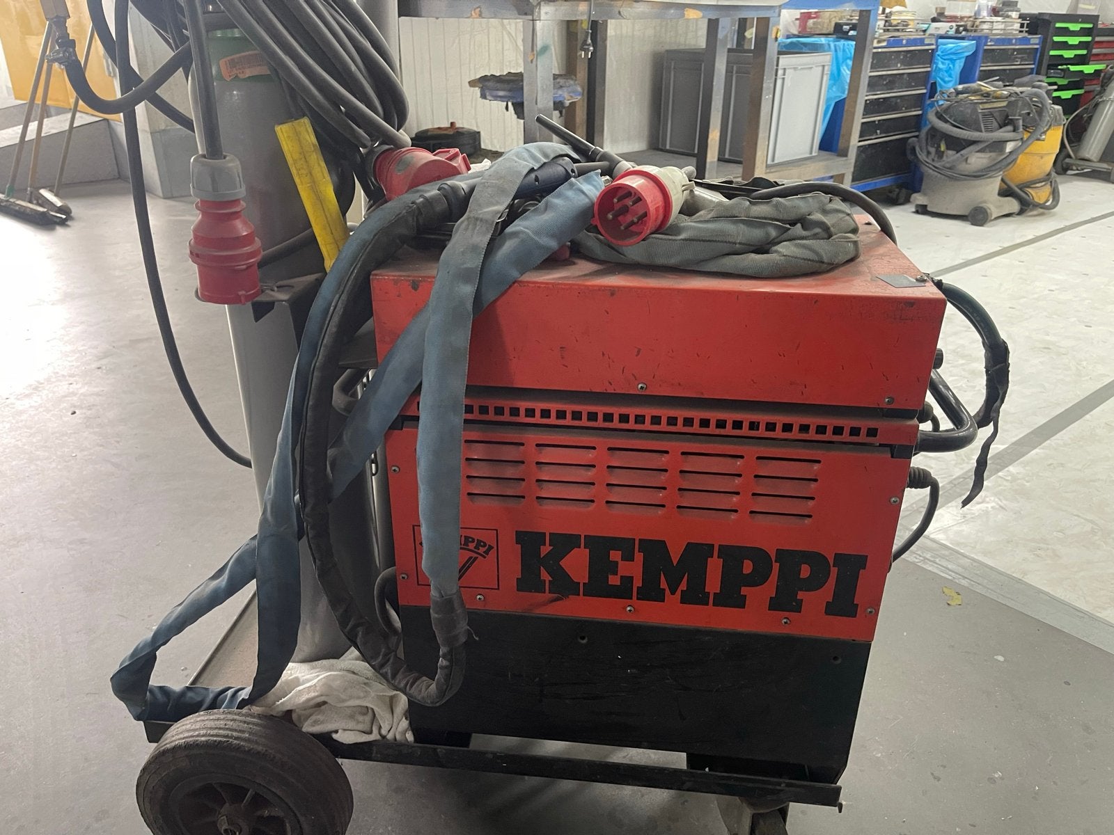 Kemppi Tig 200 DC Lasapparaat met toebehoren, Ophalen of Verzenden, Gebruikt, 150 tot 250 ampère, Tig