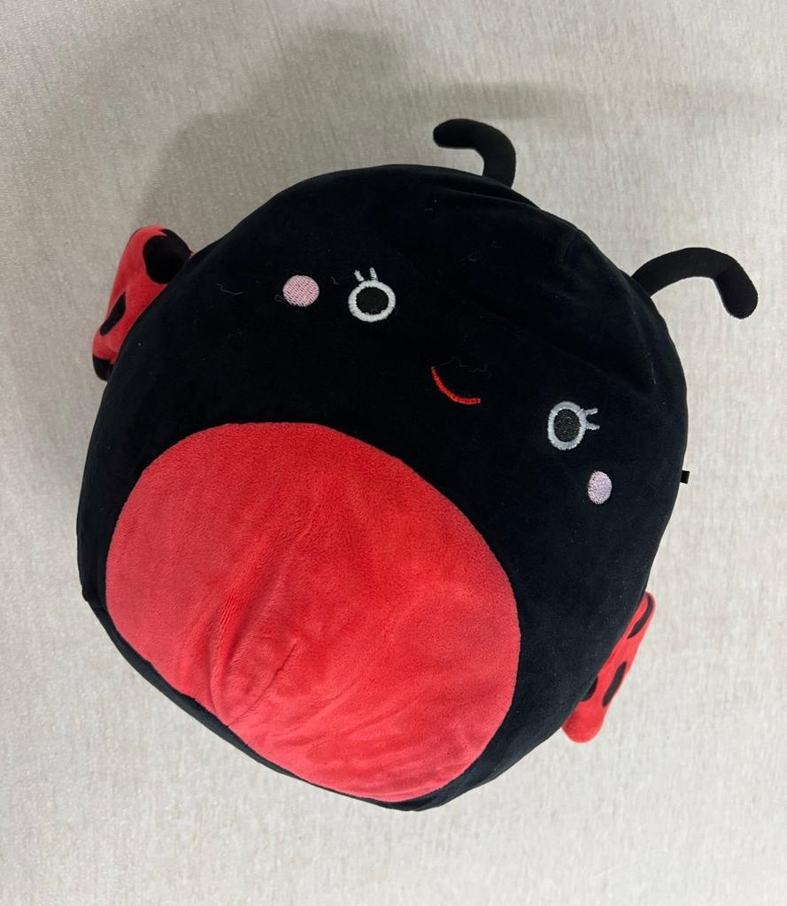 Squishmallow pluche 10” 27cm - Trudy het lieveheersbeestje, Overige typen, Ophalen of Verzenden, Zo goed als nieuw, H