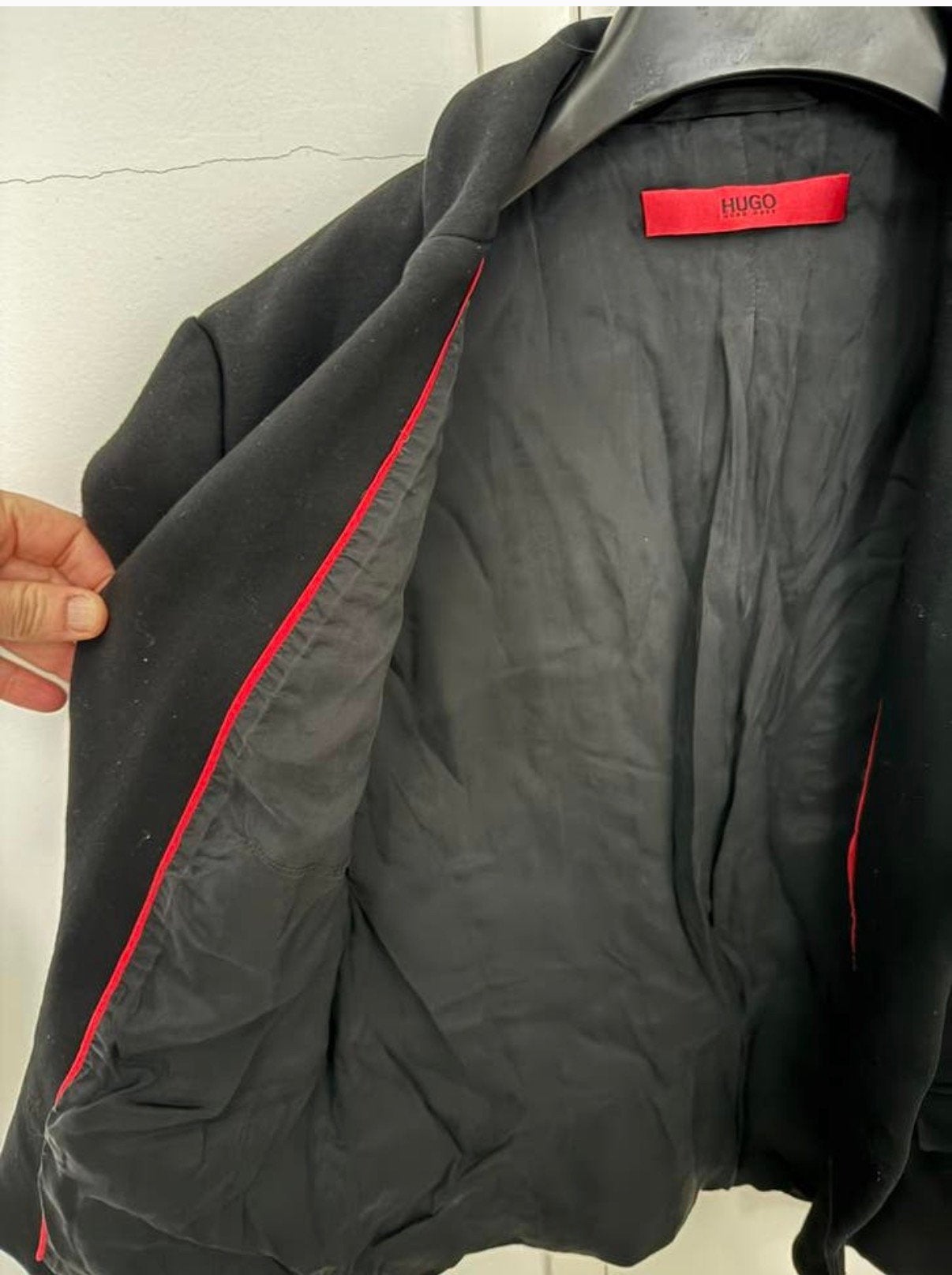 Hugo Boss colber blazer, Ophalen of Verzenden, Zo goed als nieuw, Zwart