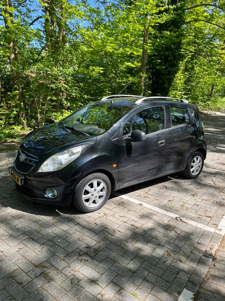 Chevrolet Spark 1.2 2011 Zwart, Auto's, Chevrolet, Particulier, Spark, Airbags, Airconditioning, Boordcomputer, Centrale vergrendeling