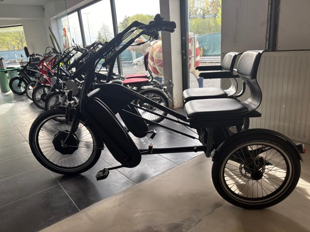 Huka orthros duofiets DUBBEL BATTERIJ+garantie, Fietsen en Brommers, Fietsen | Driewielfietsen, Ophalen, Zo goed als nieuw, Huka orthros