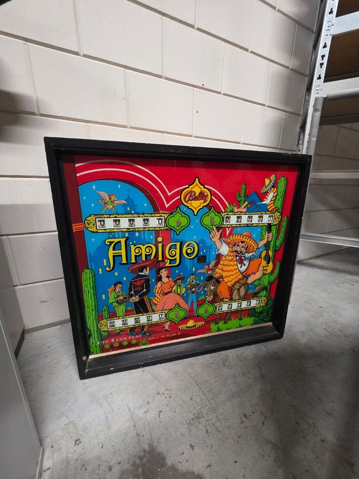 Bally 'Amigo' Flipperkast (1974) - Project / Erfenis, Verzamelen, Automaten | Flipperkasten, Gebruikt, Bally, Ophalen