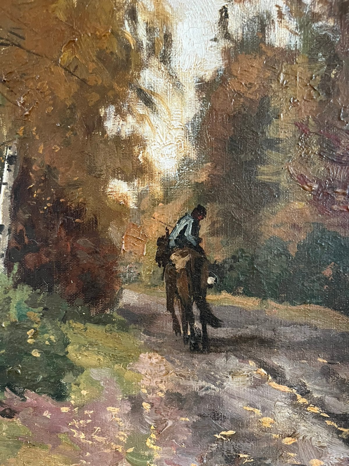 Schilderij Haagse school 19e eeuw Schiedges, Antiek en Kunst, Ophalen