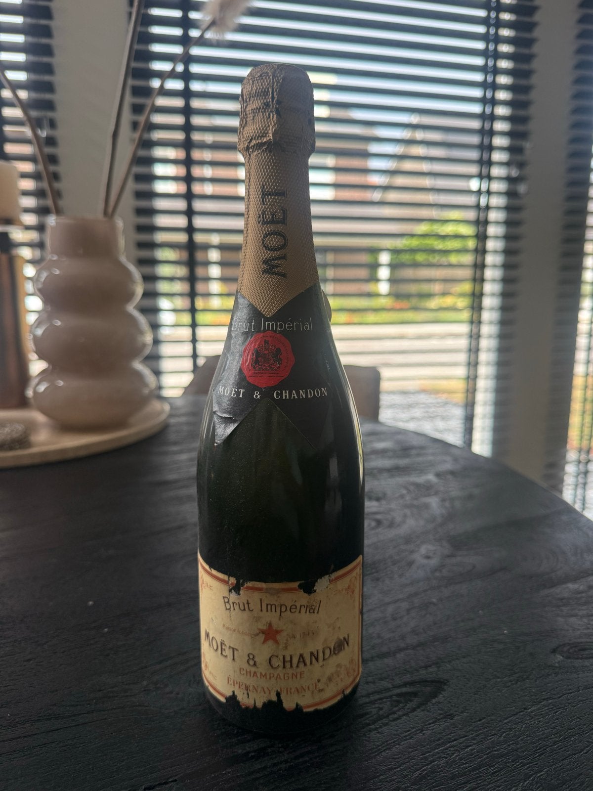 1989 Moët & Chandon Brut Impérial Champagne 750ml, Ophalen of Verzenden, Zo goed als nieuw