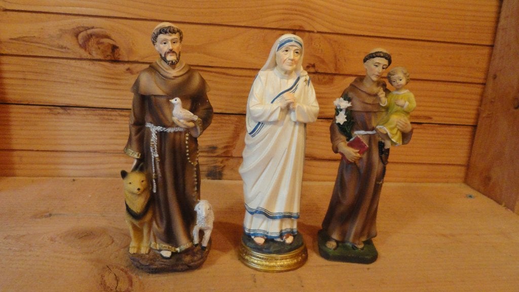 3 Heiligen beelden, Ophalen of Verzenden