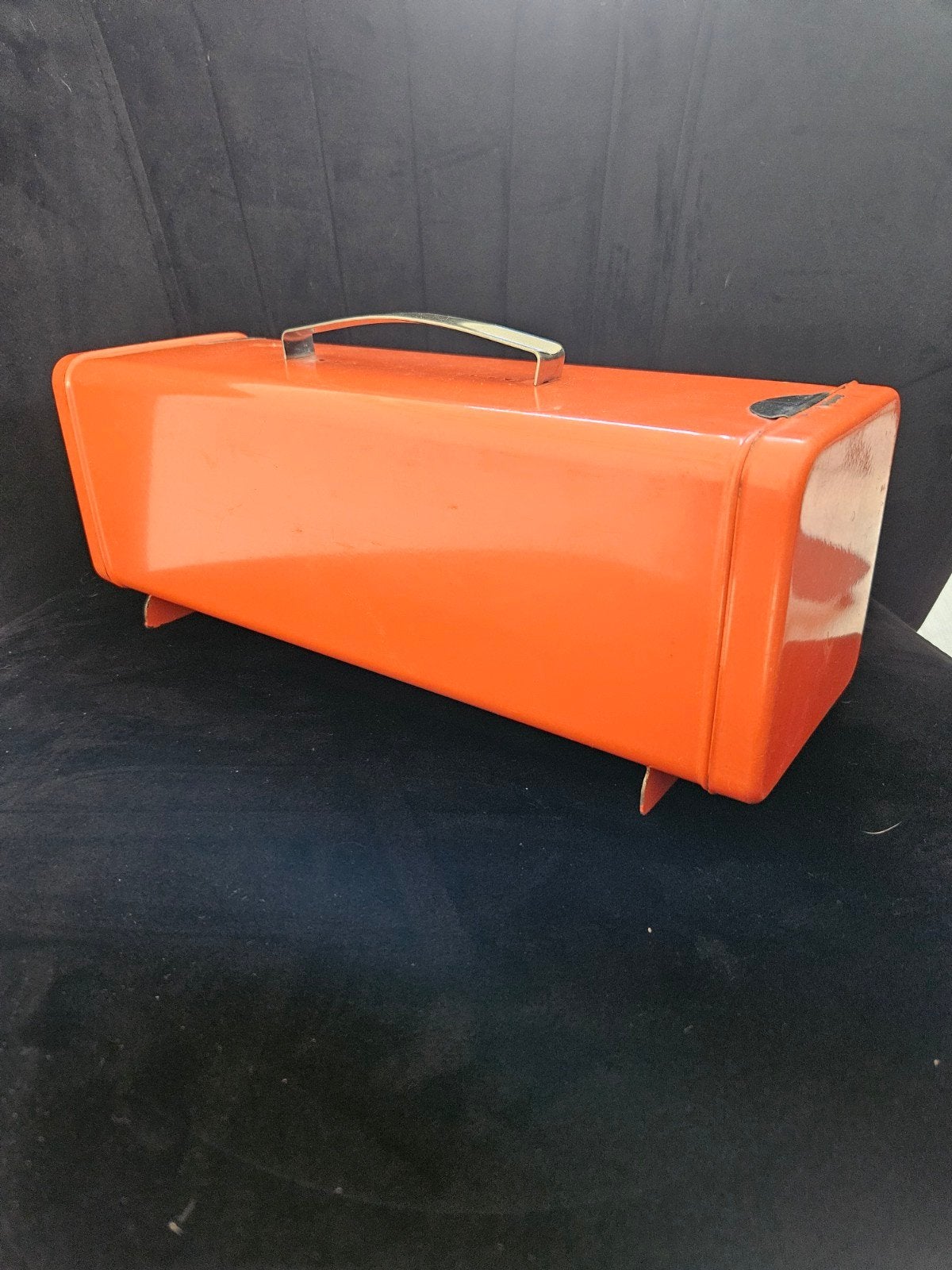 Vintage Oranje Brabantia Ontbijtkoekblik Jaren '70, Ophalen of Verzenden