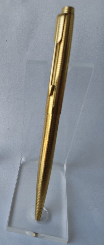 Balpen Parker 75 Insignia 14k gold filled, Ophalen of Verzenden, Balpen, Parker