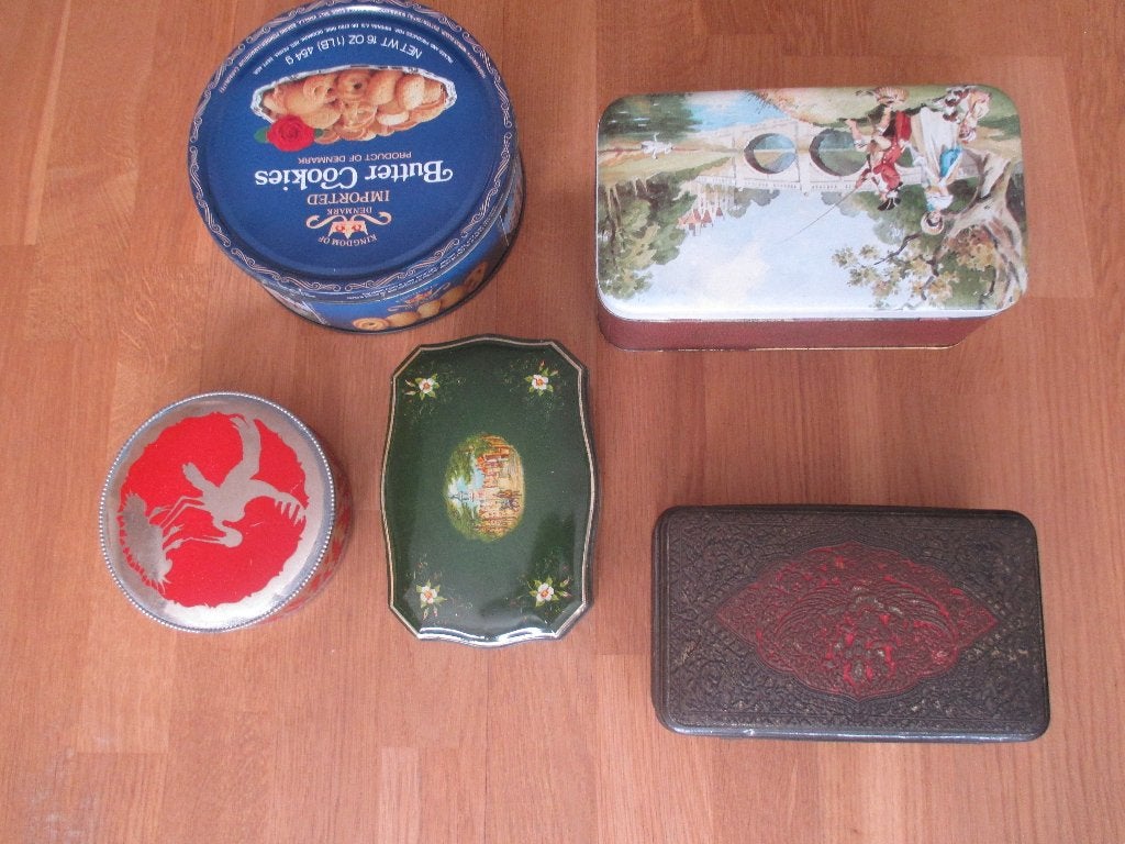 Enkele blikken diverse merken., Ophalen of Verzenden, Gebruikt, Overige