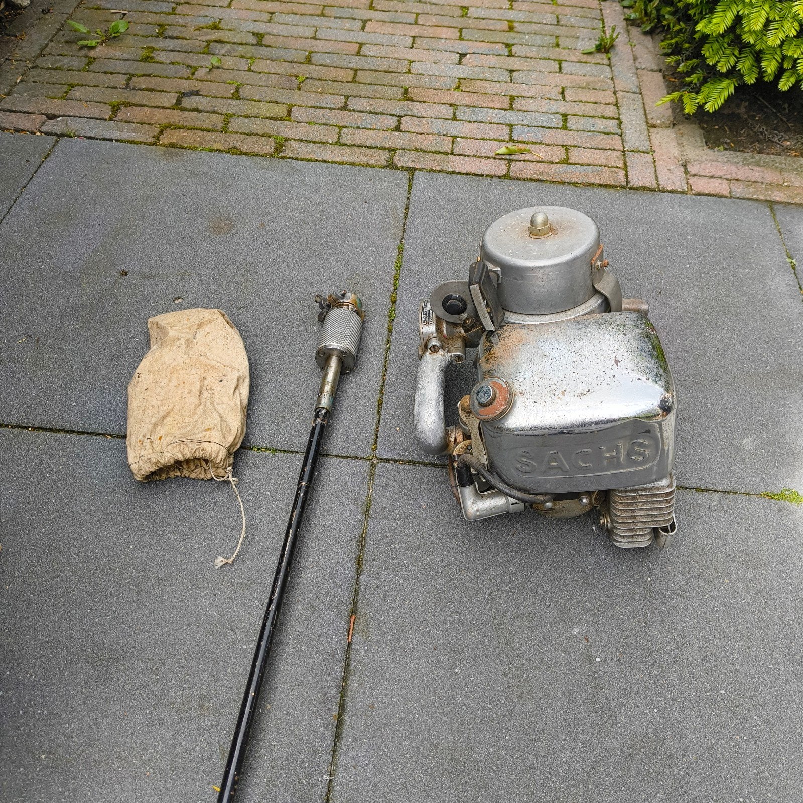 Fichtel&Sachs zijboordmotor jaren 30, Ophalen of Verzenden, Motor en Techniek, Zeilboot of Motorboot