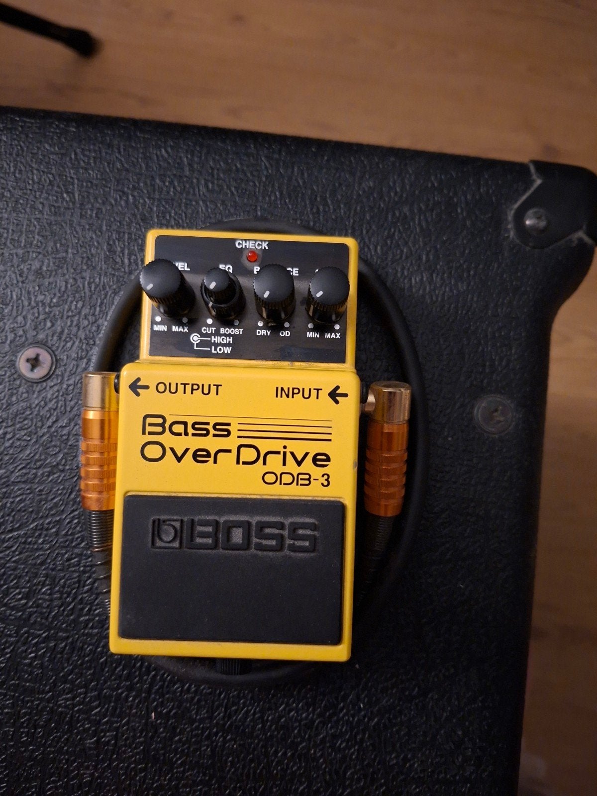 Boss ODB-3 Bass OverDrive Pedaal, Ophalen, Zo goed als nieuw, Distortion, Overdrive of Fuzz