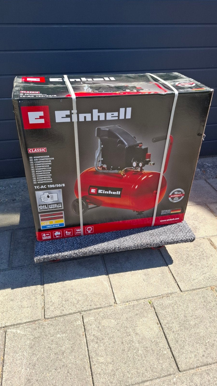 compressor 50 liter nieuw, 25 tot 100 liter, Ophalen, Nieuw, Minder dan 200 liter/min