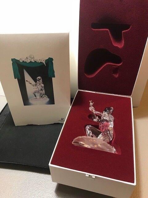 Swarovski Harlekijn incl.doos & certificaat & plaquettes, Verzamelen, Ophalen of Verzenden, Nieuw, Figuurtje