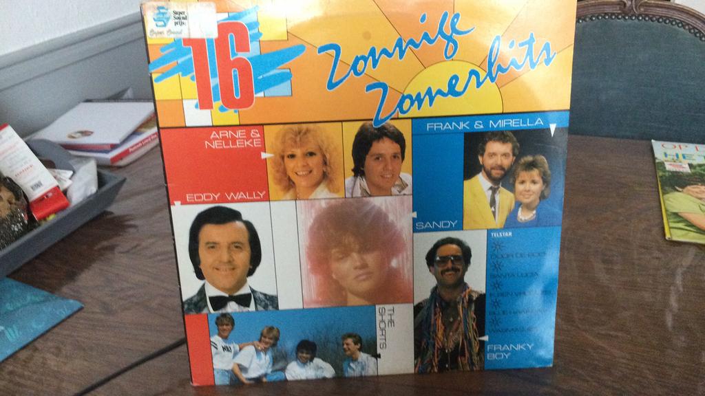 16 Zonnige Zomerhits Telstar lp, Cd's en Dvd's, Ophalen of Verzenden, Gebruikt, Overige formaten, Levenslied of Smartlap